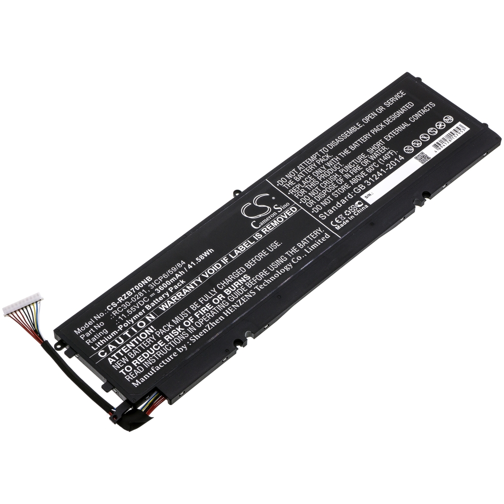 Notebook batterij Razer CS-RZB700NB