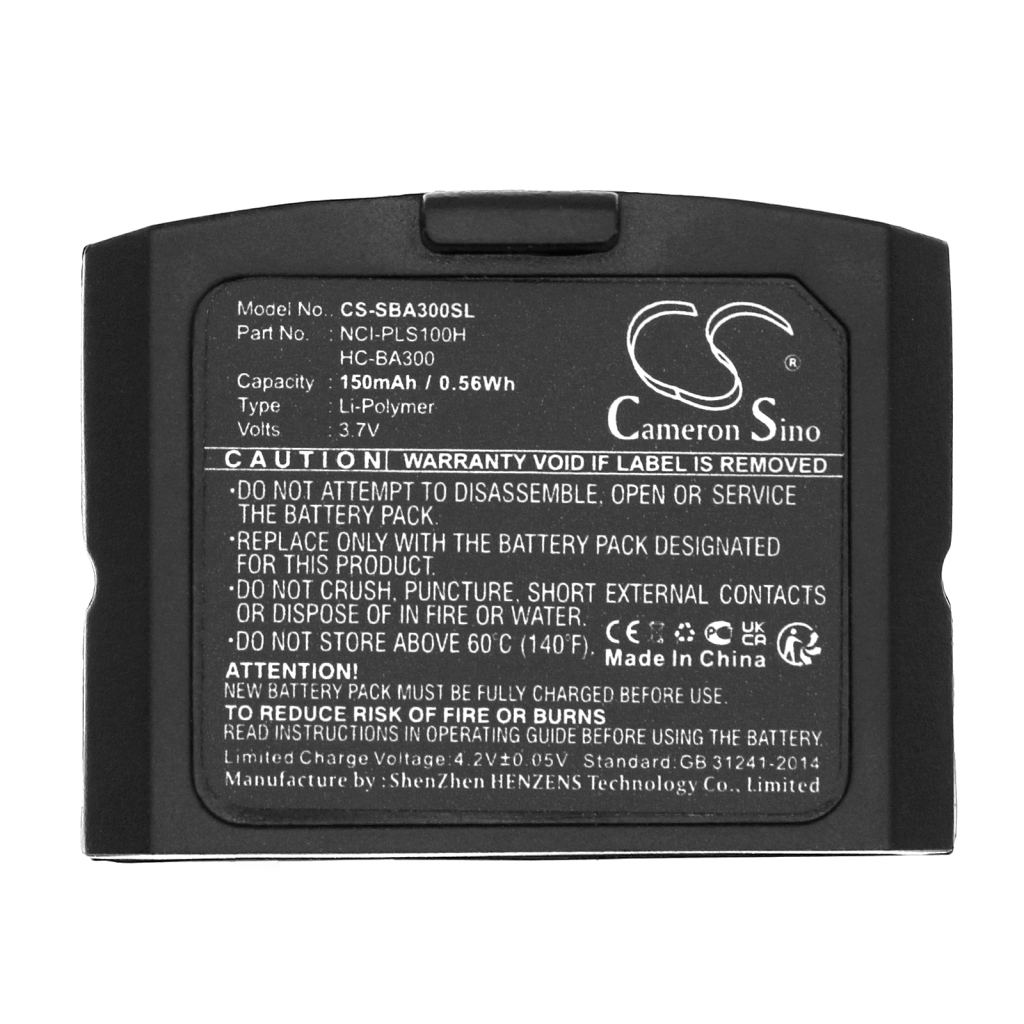 Batterijen Vervangt HC-BA300