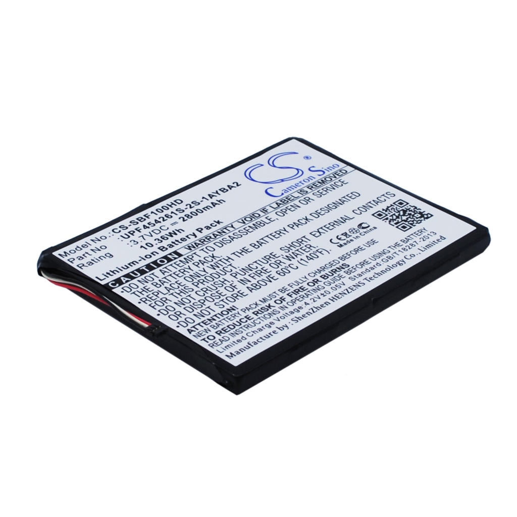 Notebook batterij Seagate CS-SBF100HD