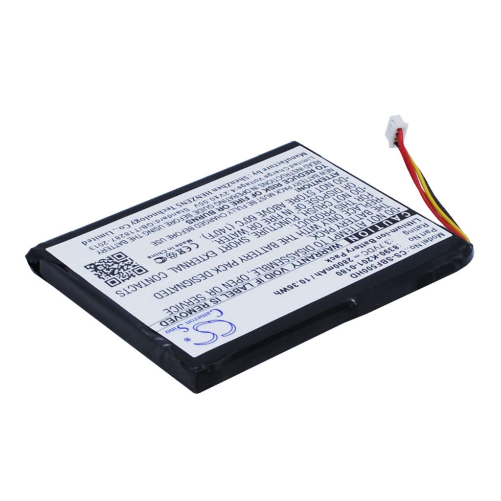 Notebook batterij Seagate CS-SBF500HD