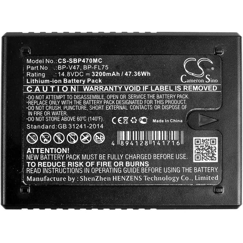 Batterij voor camera Red CS-SBP470MC