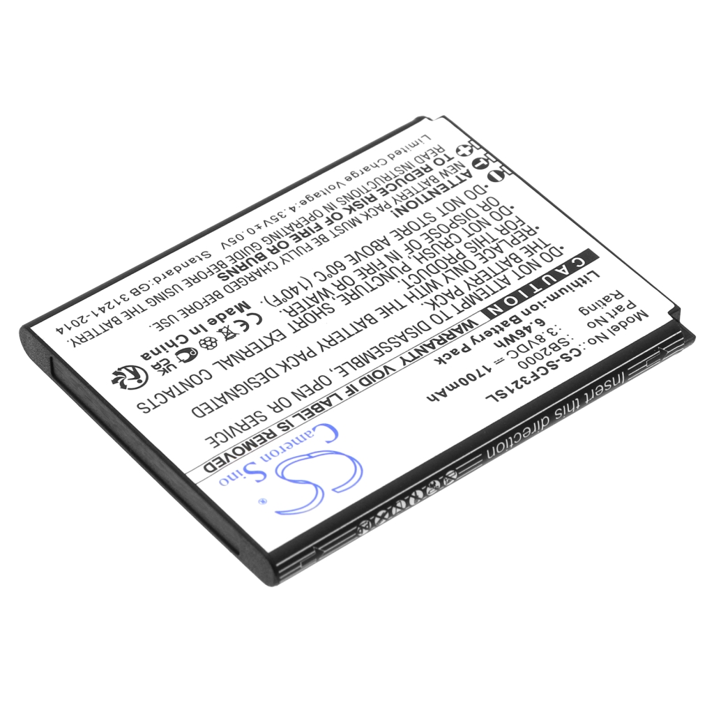 Batterij voor mobiele telefoon Schok Flip SC3218B