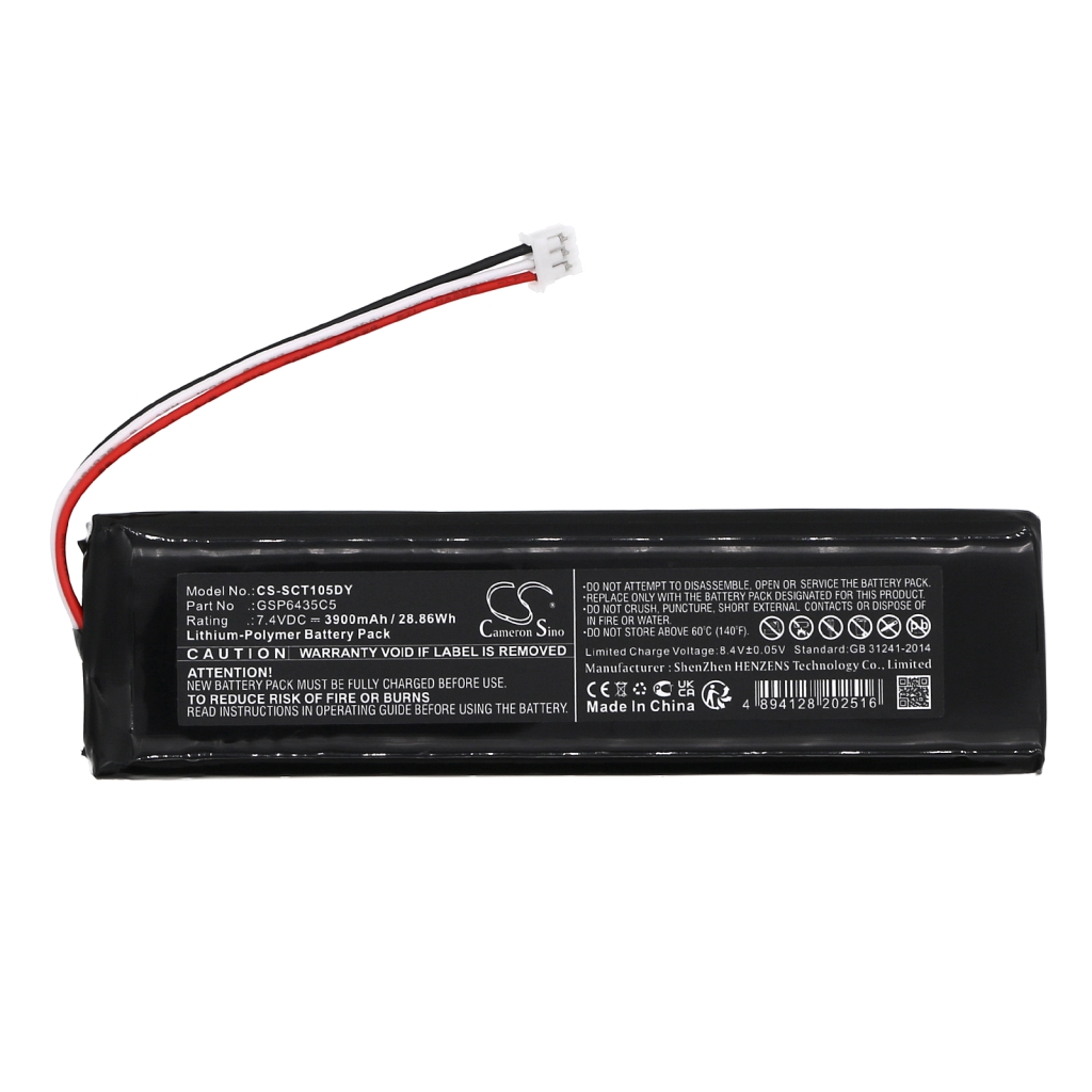 Batterijen Vervangt GSP6435C5