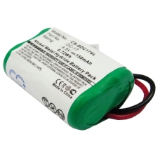 Compatibele batterijvervanging voor KINETIC 4SN-1/4AAA15H-H-JP1,650-058,DC-17,DC-17_5,MH120AAAL4GC...