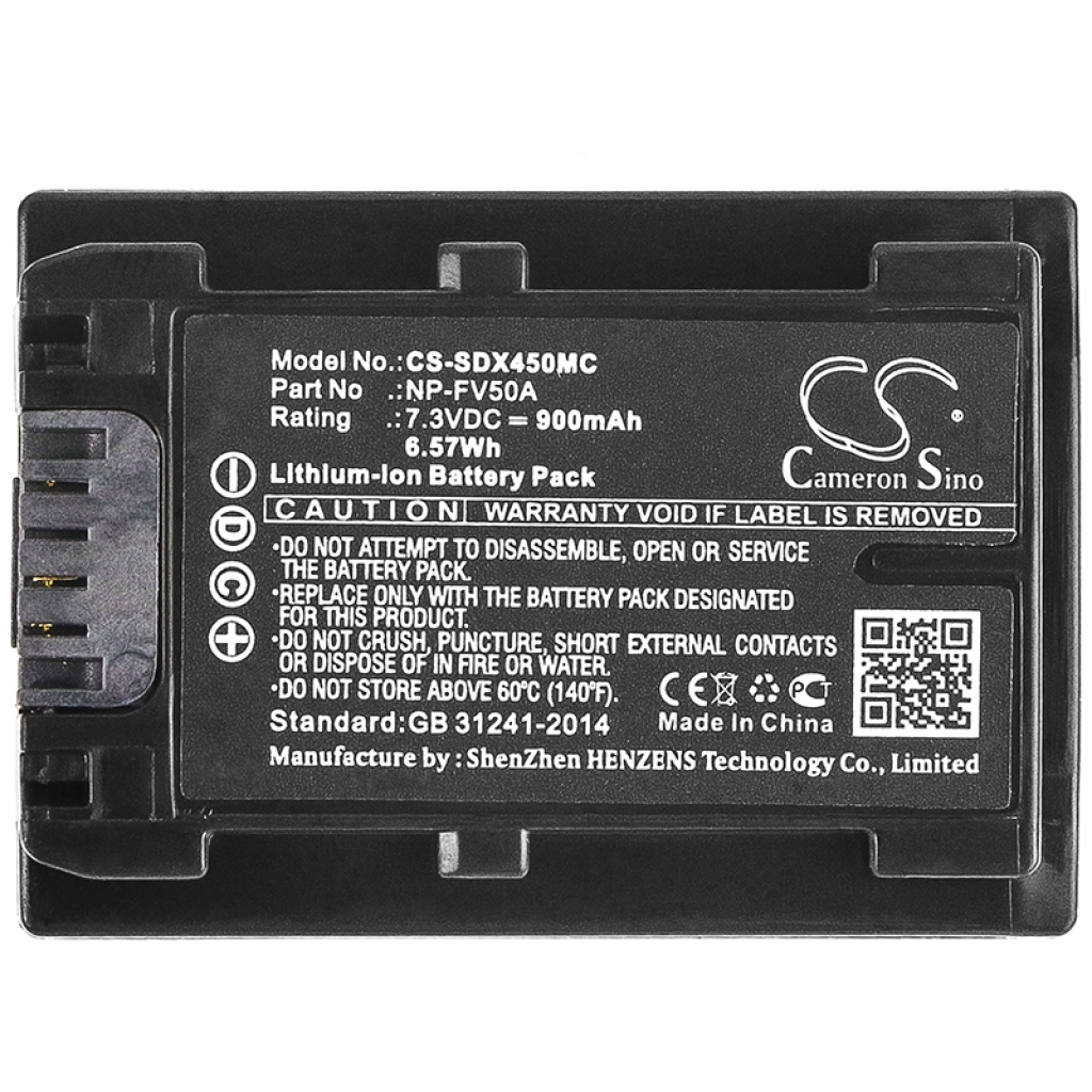 Batterij voor camera Sony HDR-PJ675