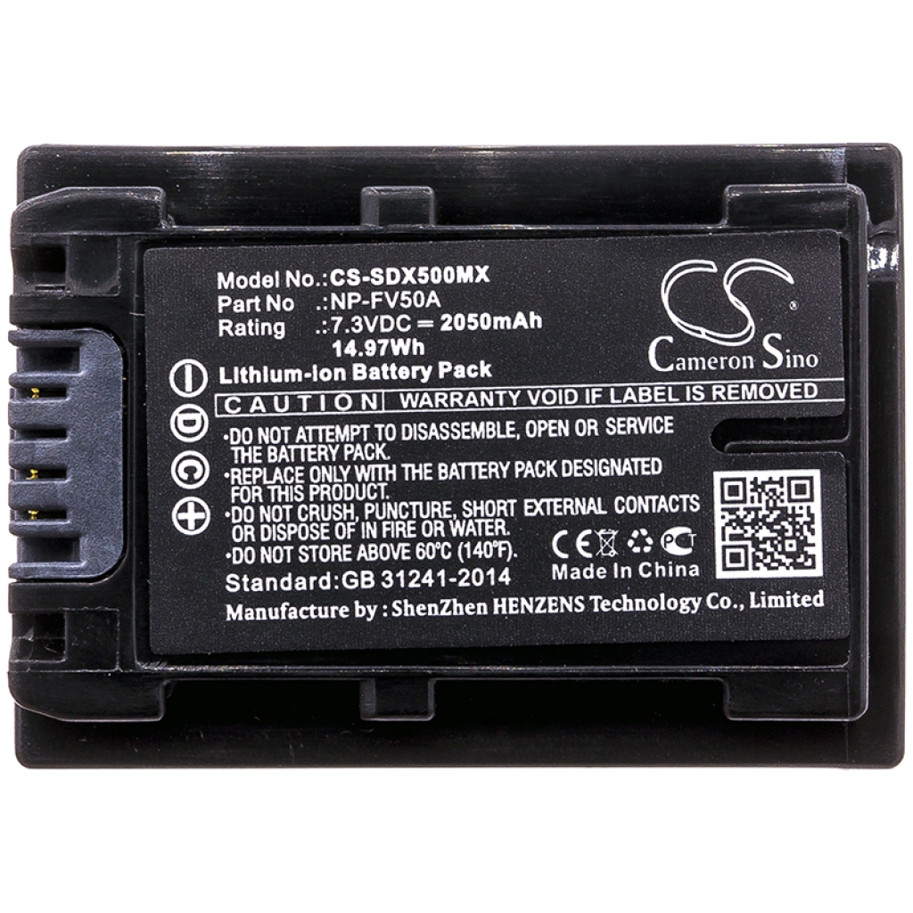 Batterij voor camera Sony HDR-PJ675