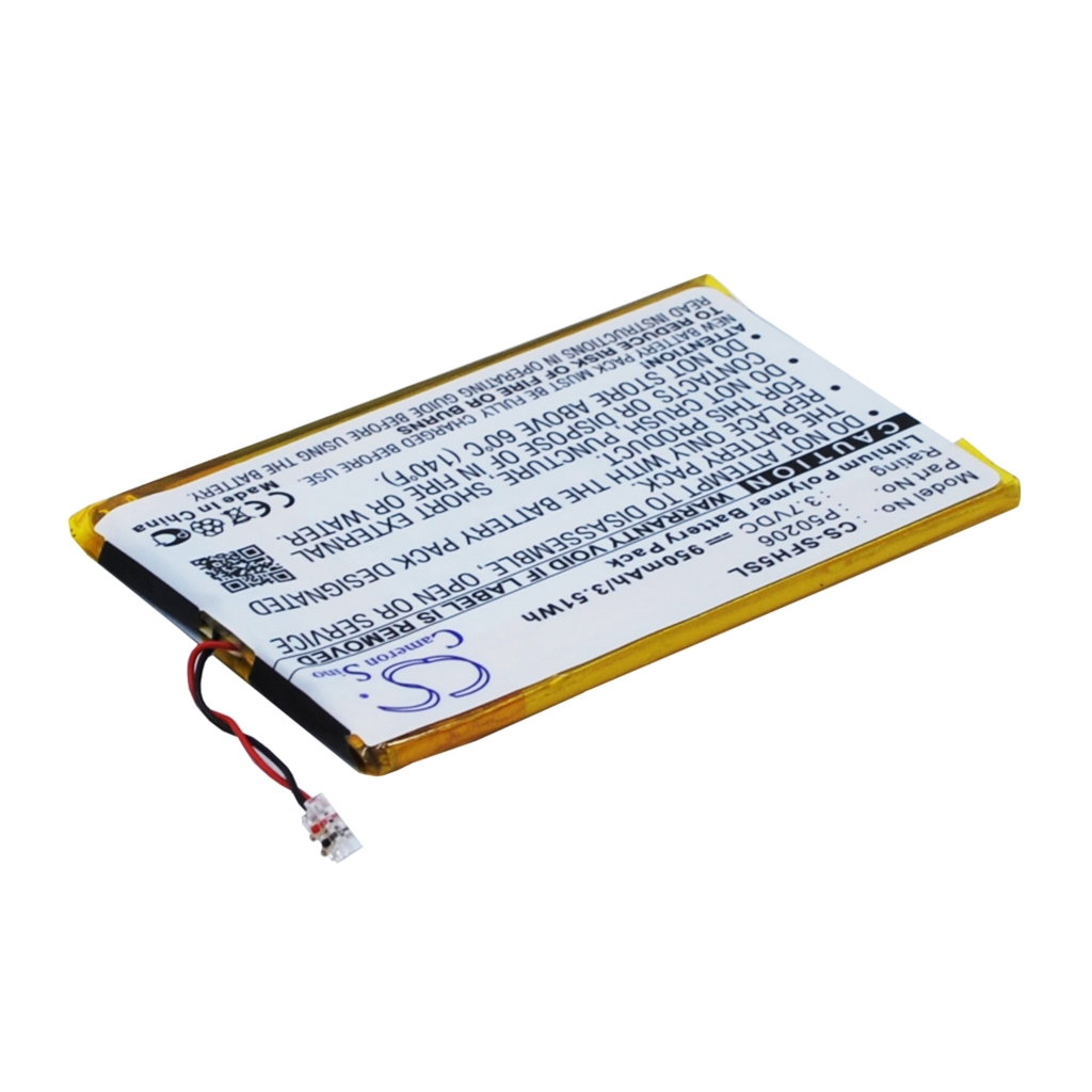 Batterij voor MP3, MP4, PMP JNC CS-SFH5SL