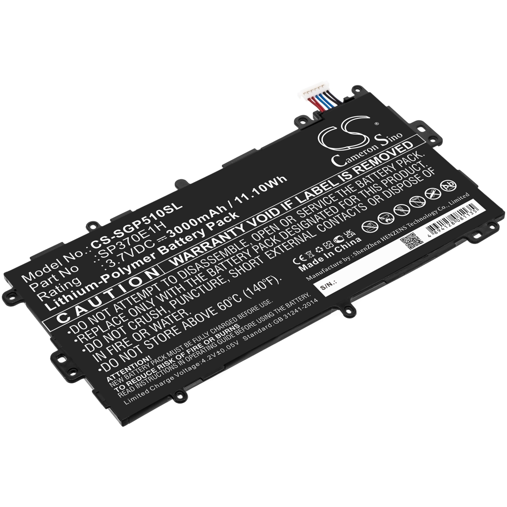 Batterijen Vervangt SP3770E1H