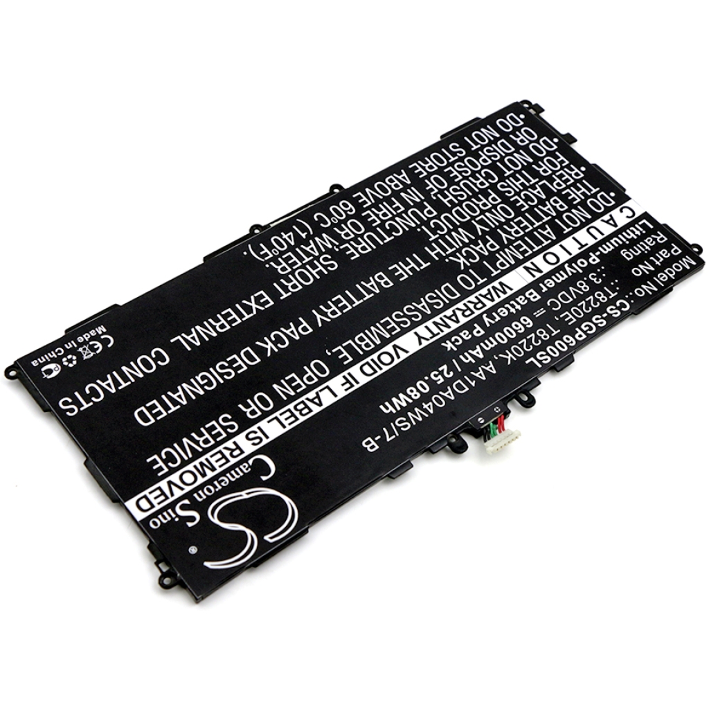 Tablet batterijen Samsung CS-SGP600SL