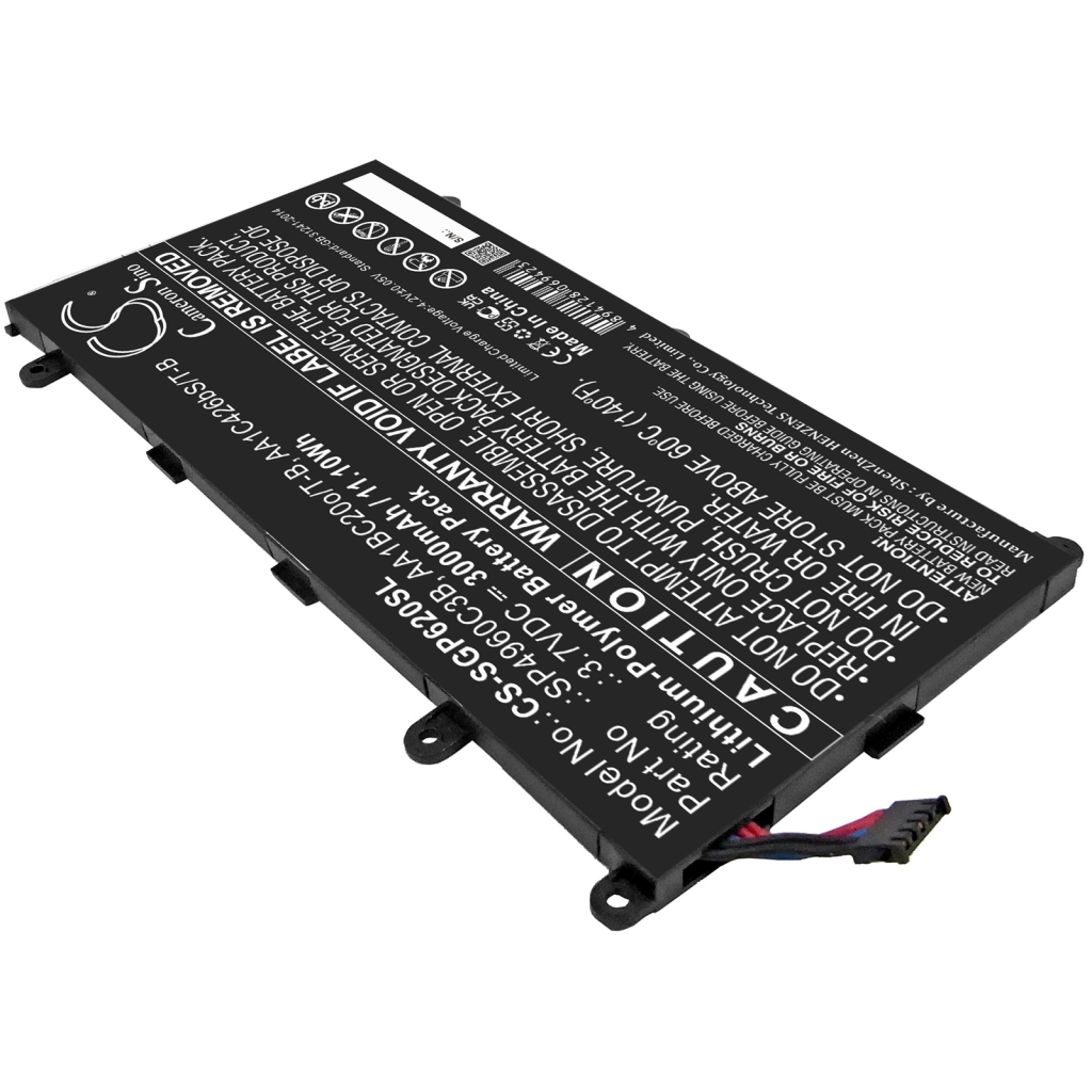 Tablet batterijen Samsung CS-SGP620SL