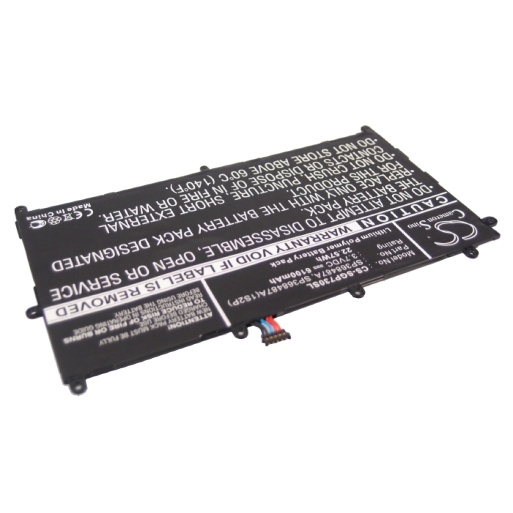 Tablet batterijen Samsung CS-SGP730SL