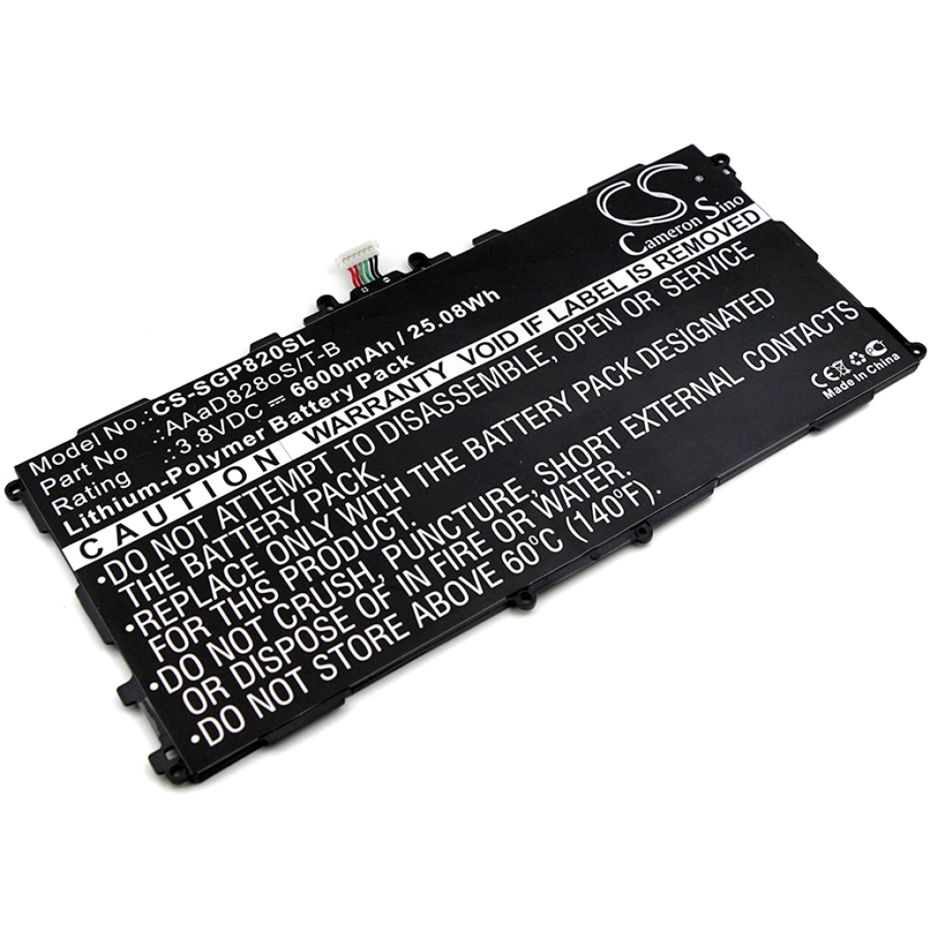 Tablet batterijen Samsung CS-SGP820SL