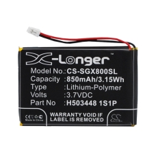 Compatibele batterijvervanging voor SkyGolf H503448 1S1P