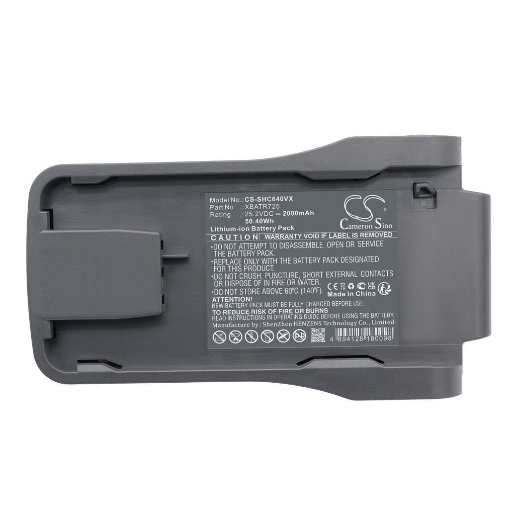 Batterijen Vervangt XBATR725SL