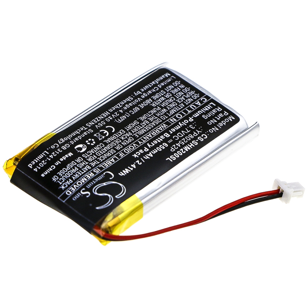 Batterijen Vervangt YP802542P