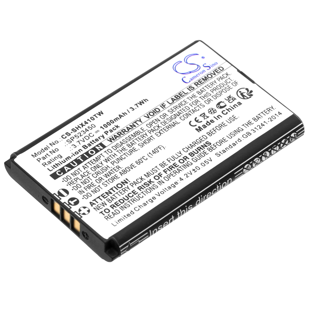 Batterij voor tweerichtingsradio Senhaix 1420 (CS-SHX410TW)