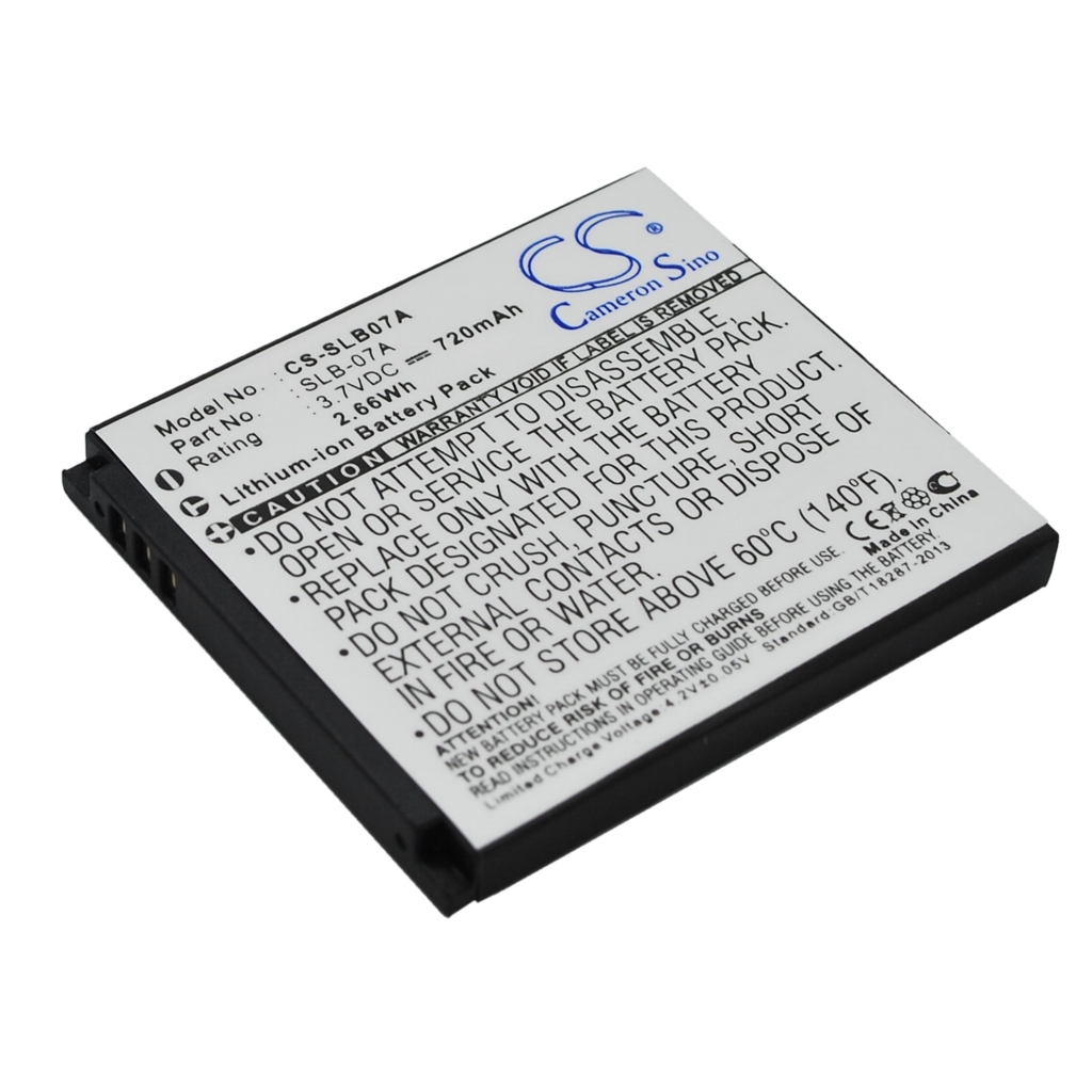 Batterij voor camera Samsung CS-SLB07A