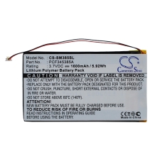 Compatibele batterijvervanging voor Samsung PCF345385A