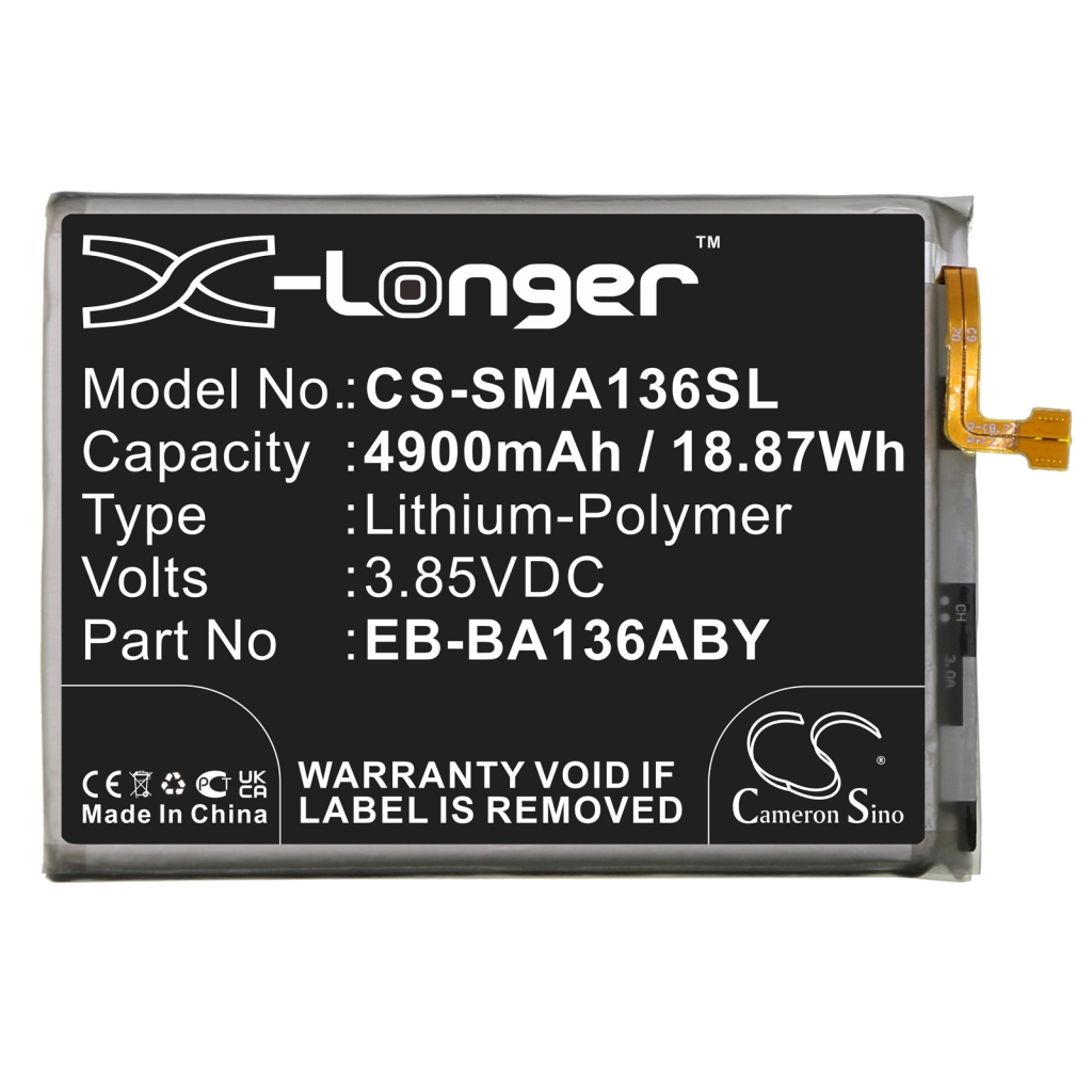 Batterij voor mobiele telefoon Samsung CS-SMA136SL