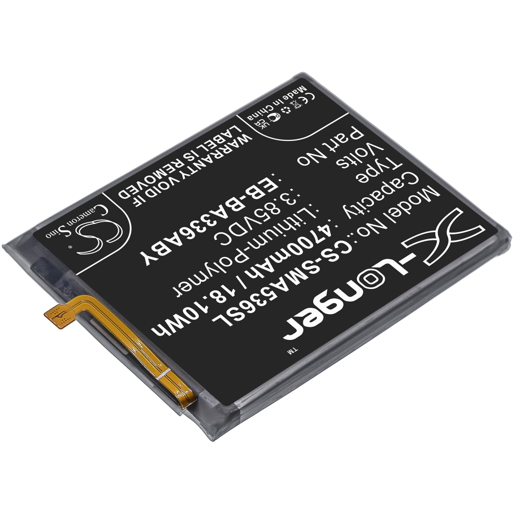 Batterij voor mobiele telefoon Samsung CS-SMA536SL