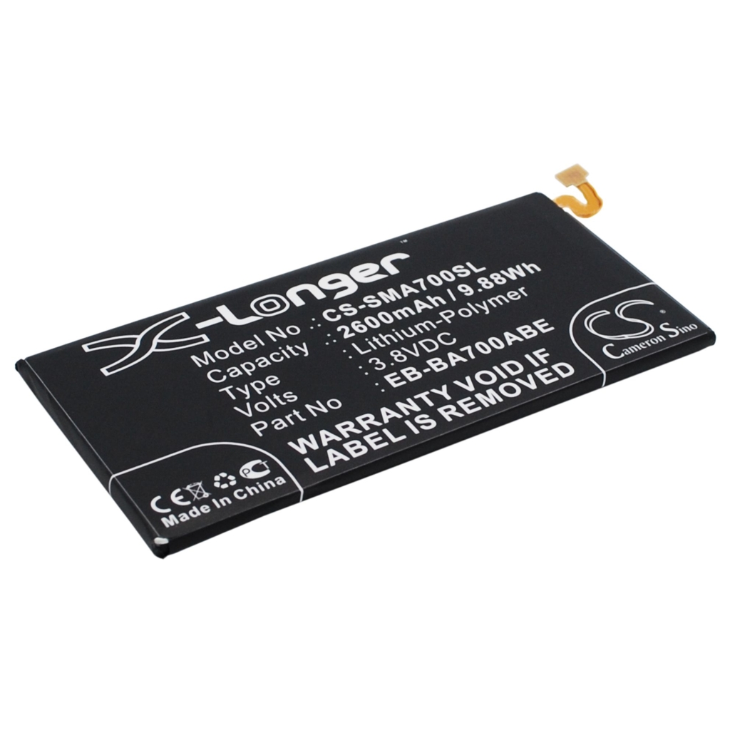 Batterij voor mobiele telefoon Samsung CS-SMA700SL