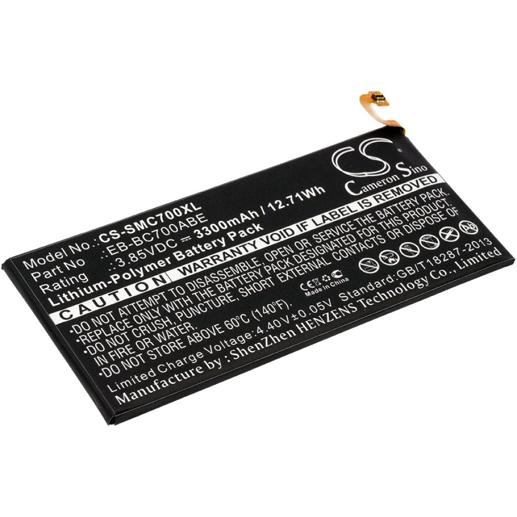 Batterij voor mobiele telefoon Samsung CS-SMC700XL