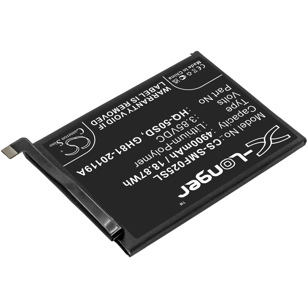 Batterij voor mobiele telefoon Samsung CS-SMF025SL