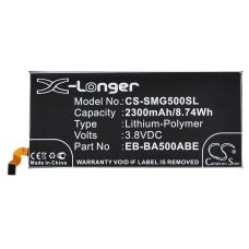 Compatibele batterijvervanging voor Samsung EB-BA500ABE,GH43-04337A