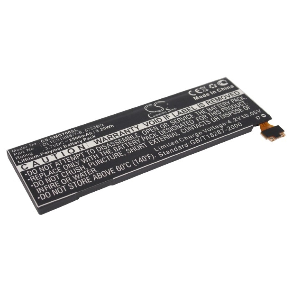 Batterij voor MP3, MP4, PMP Samsung CS-SMG700SL