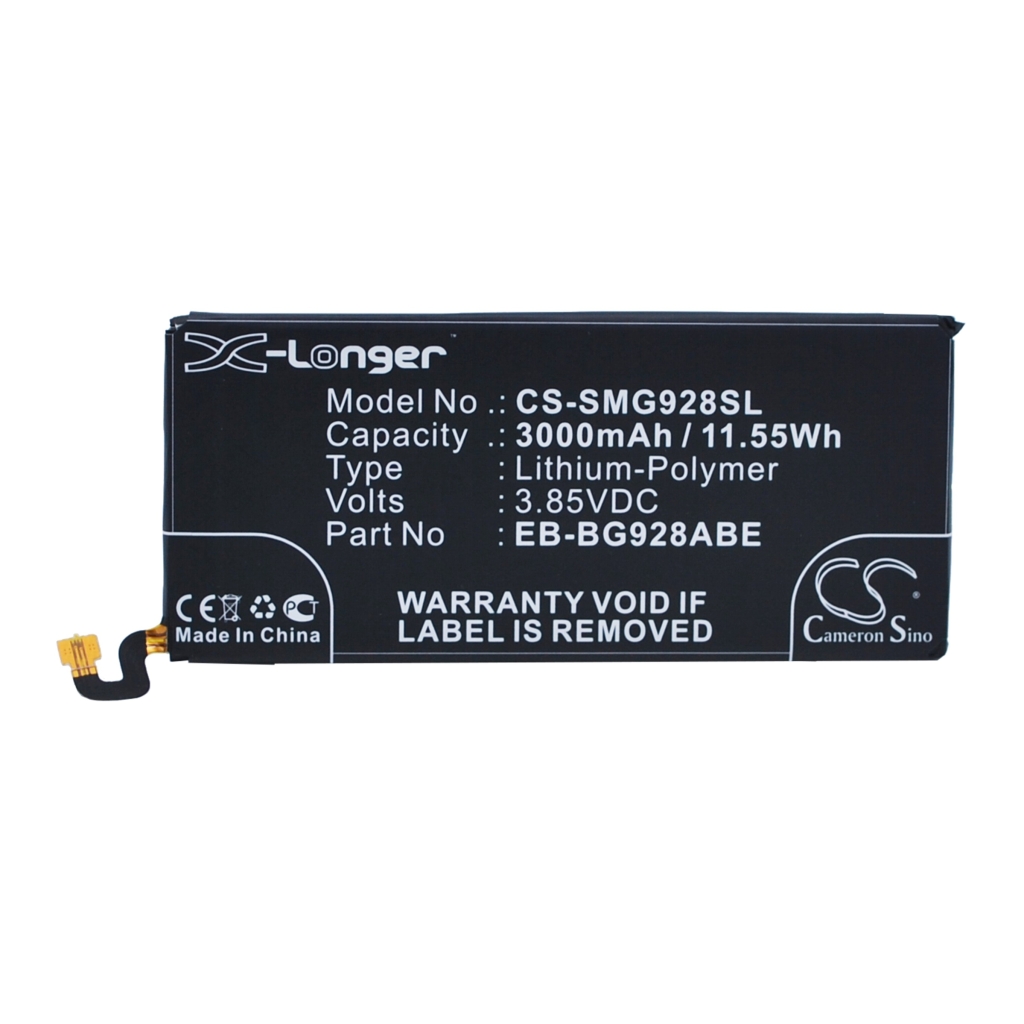 Batterij voor mobiele telefoon Samsung CS-SMG928SL