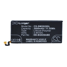 Compatibele batterijvervanging voor Samsung EB-BG928ABE,GH43-04526A,GH43-04526B