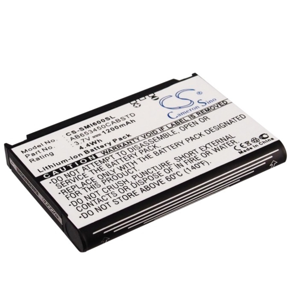 Batterij voor mobiele telefoon Samsung CS-SMI600SL