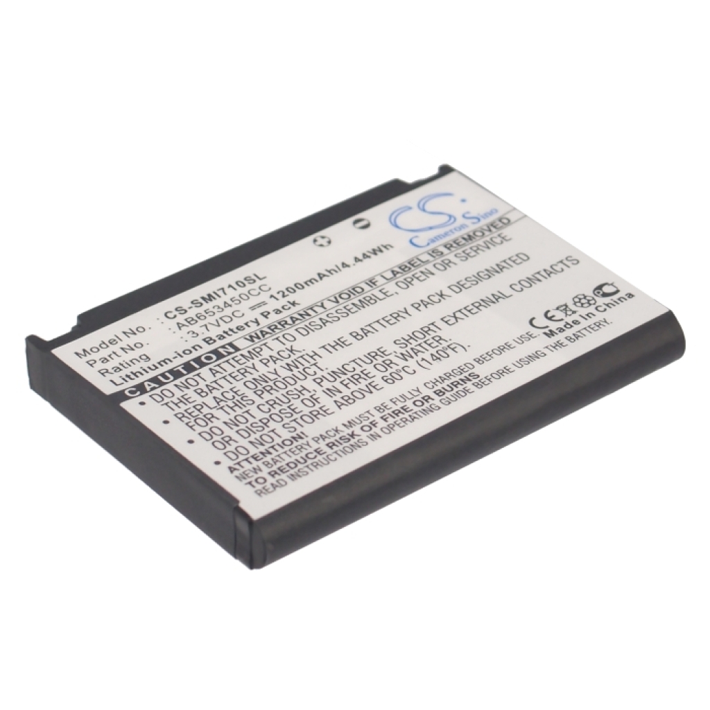 Batterij voor mobiele telefoon Samsung CS-SMI710SL