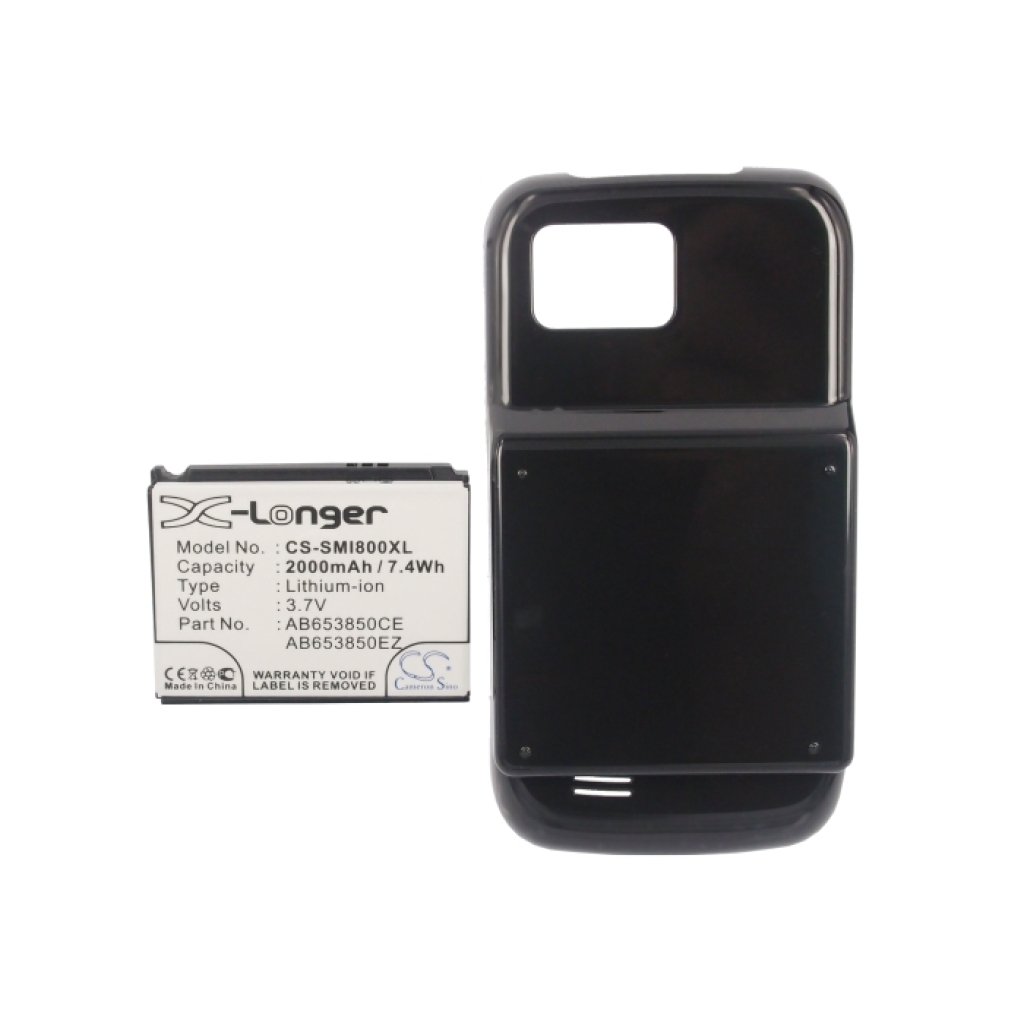 Batterij voor mobiele telefoon Samsung CS-SMI800XL