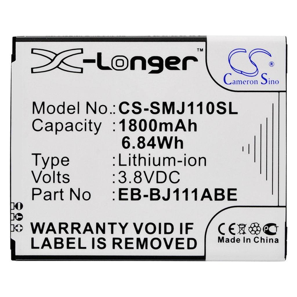 Batterij voor mobiele telefoon Samsung CS-SMJ110SL