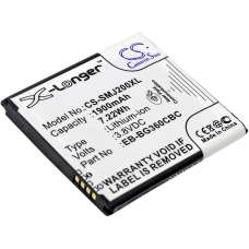 Compatibele batterijvervanging voor Samsung EB-BG360BBE,EB-BG360CBC,EB-BG360CBE,EB-BG360CBU,EB-BG360CBZ