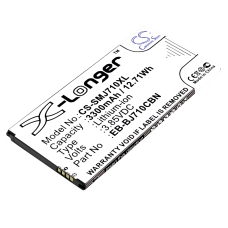 Compatibele batterijvervanging voor Samsung EB-BJ710CBA,EB-BJ710CBC,EB-BJ710CBE,EB-BJ710CBN,GH43-04599A