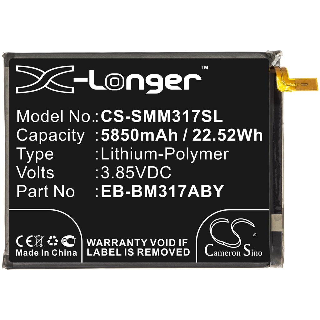 Batterij voor mobiele telefoon Samsung CS-SMM317SL