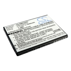 Compatibele batterijvervanging voor AT&T EB615268VA,EB615268VABXAR,EB615268VK,EB615268VU,EB615268VUCST...