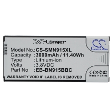 Compatibele batterijvervanging voor Samsung EB-BN915BBC,EB-BN915BBE,EB-BN915BBK