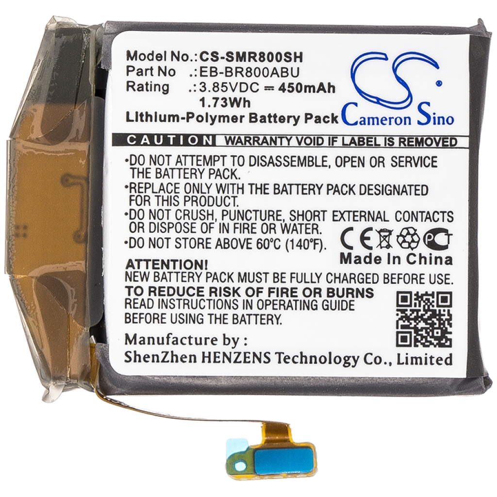 Smartwatch batterij Samsung CS-SMR800SH