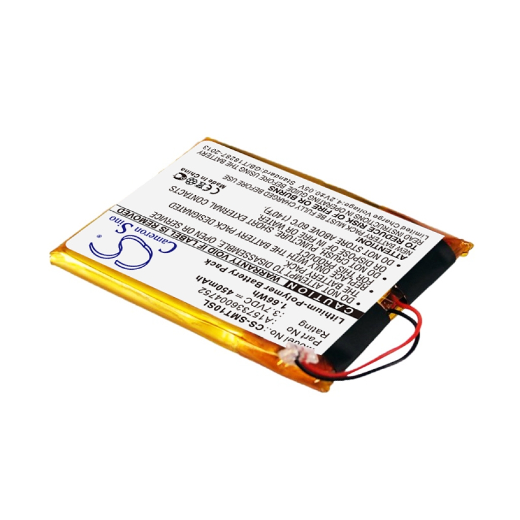 Batterij voor MP3, MP4, PMP Samsung CS-SMT10SL