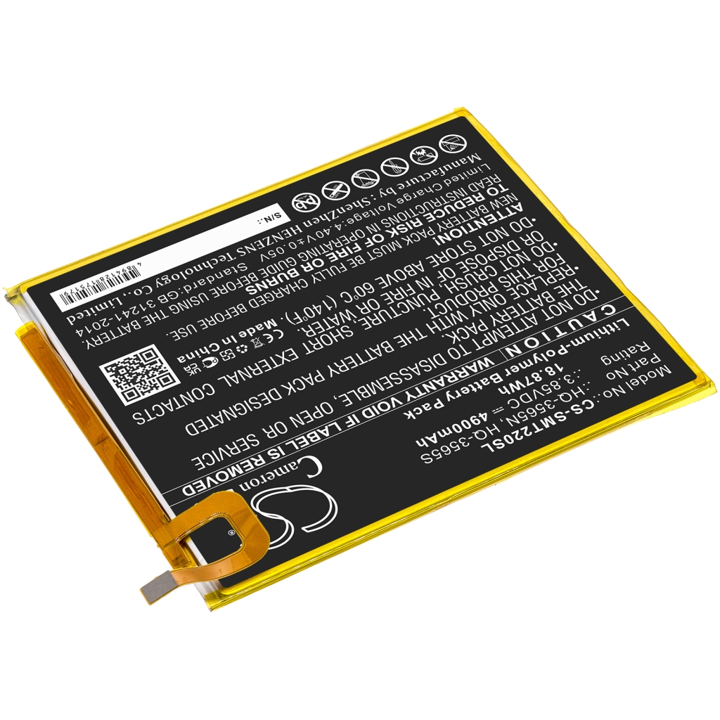 Tablet batterijen Samsung CS-SMT220SL