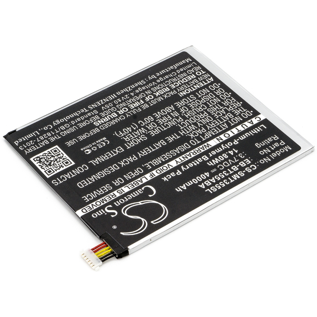 Tablet batterijen Samsung CS-SMT355SL