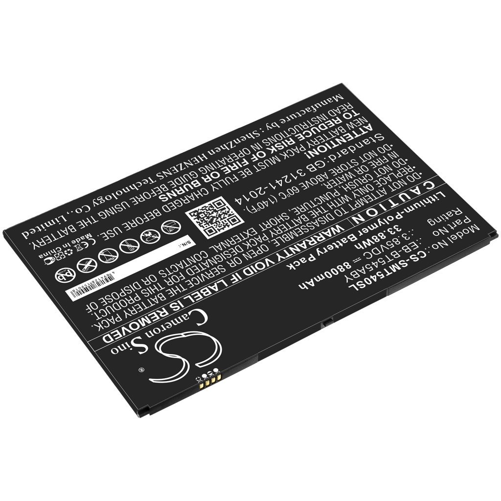 Tablet batterijen Samsung CS-SMT540SL