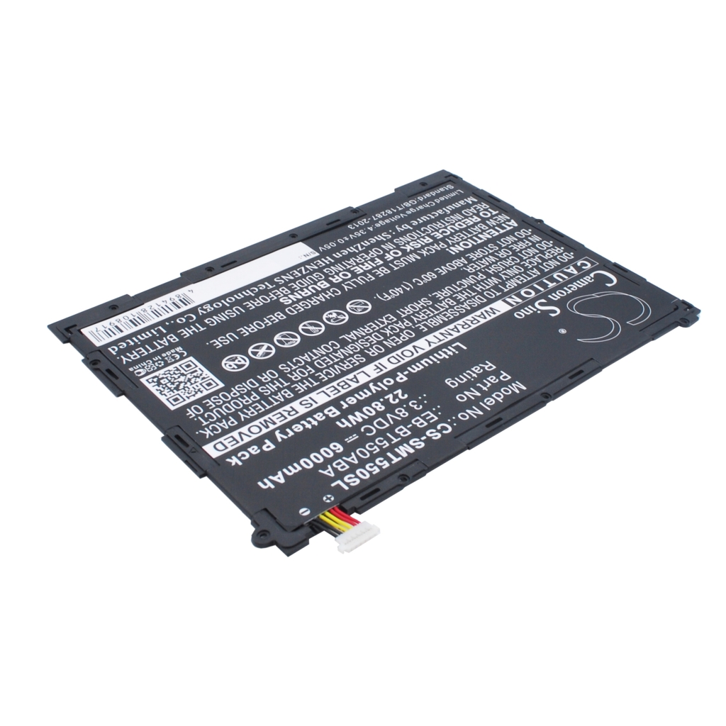 Tablet batterijen Samsung CS-SMT550SL