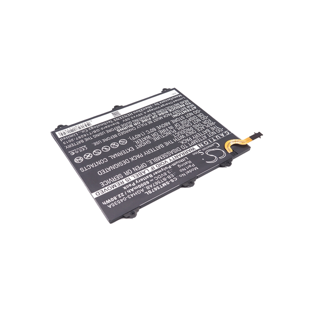 Tablet batterijen Samsung CS-SMT567SL