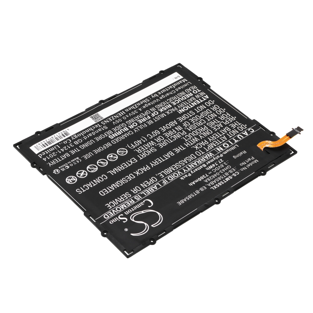 Tablet batterijen Samsung SM-T587P