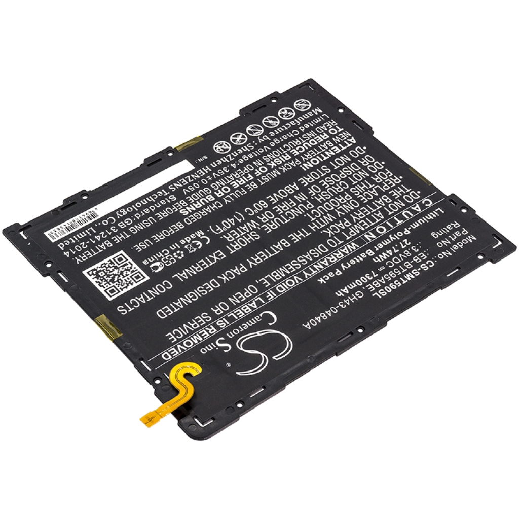 Tablet batterijen Samsung CS-SMT590SL