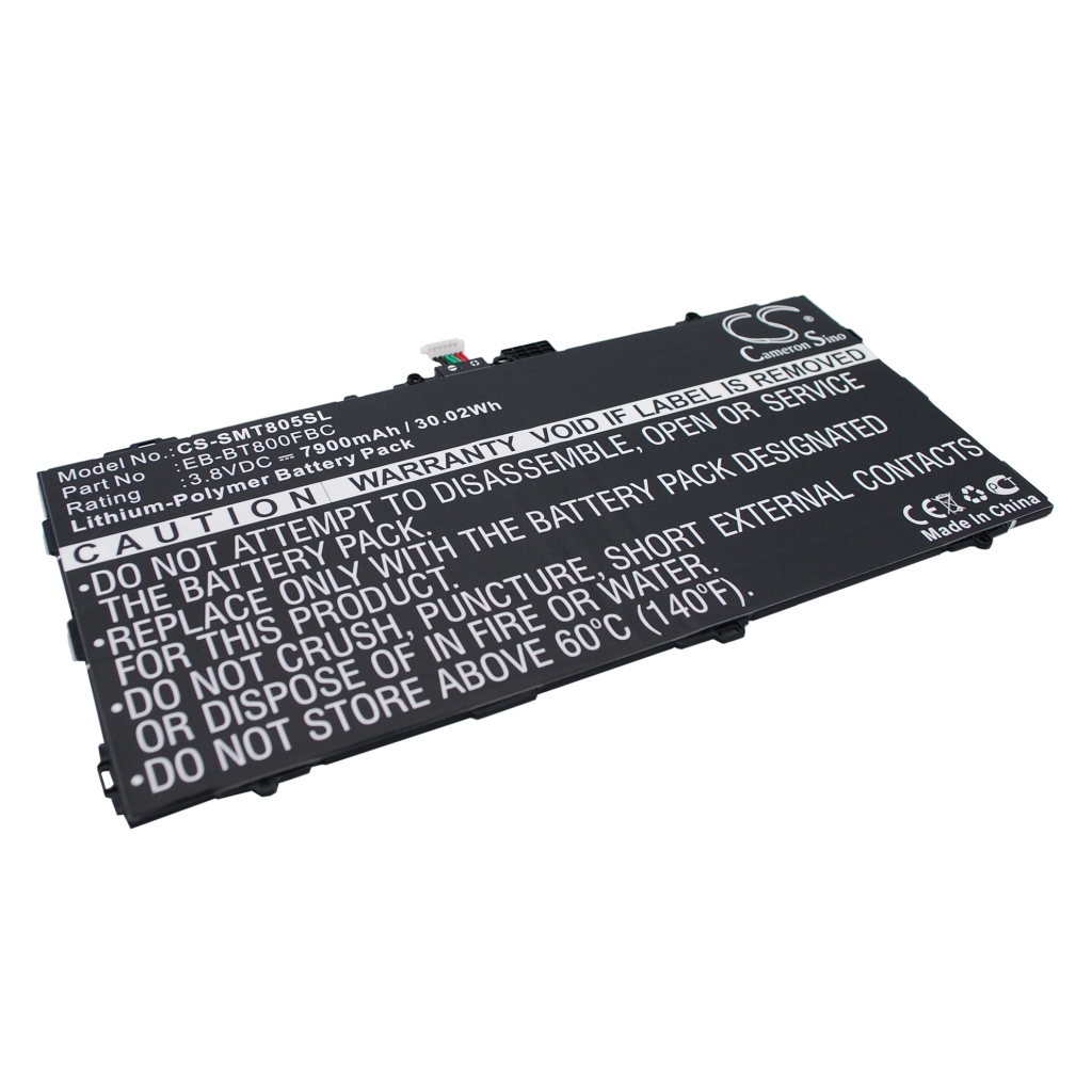 Tablet batterijen Samsung CS-SMT805SL